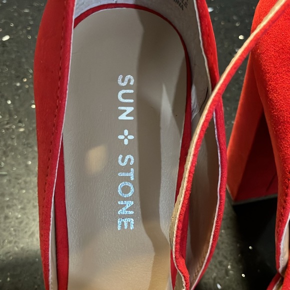 Brand new red high heel sandals - Picture 2 of 5